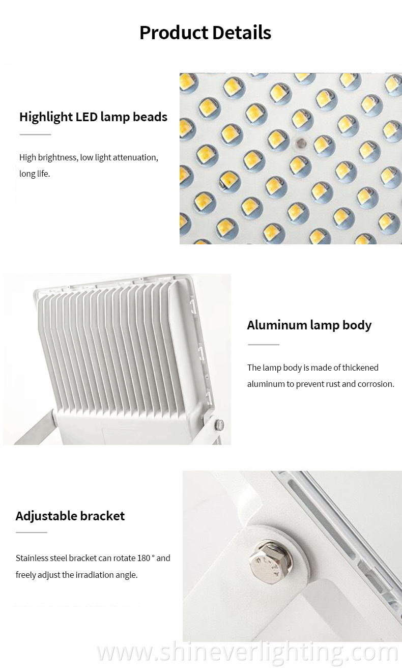 Bright Exterior LED Floodlights